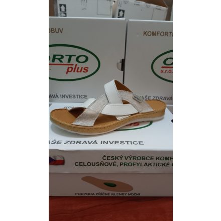 Orto Plus Bőr Papucs 