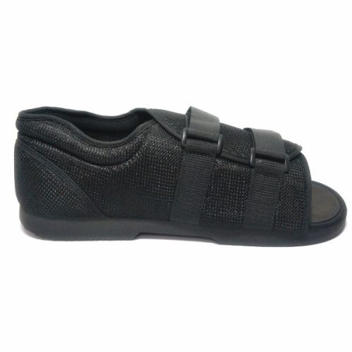 DonMedHun Járótalp  jobb és bal lábra, gipszelt kötözött lábra WL- belső talphossz 26 cm (38-40) 02 Fekete