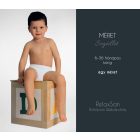 5901: Baby alsónadrág-Milk (tejszállal)) 6-36 hónapos korig egy méret - Fehér