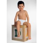 5901: Baby alsónadrág-Milk (tejszállal)) 6-36 hónapos korig egy méret - Fehér