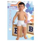 5911:  Baby short-Milk (tejszállal) 6-36 hónapos korig egy méret - fehér