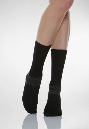 550: Ezüstszálas zokni X-Static 4-L - Fekete