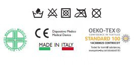 920: Pamut térdzokni (22-27 Hgmm) 2-S fehér