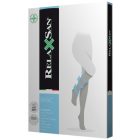 750: térdzokni 70 den (12-17 Hgmm) sarokkiképzéssel, megerősített talppal / 2 - fekete