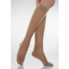 750: térdzokni 70 den (12-17 Hgmm) sarokkiképzéssel, megerősített talppal / 5 - fekete